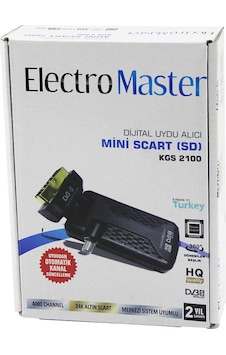 Mini Scart Sd Dijital Uydu Alıcısı 360 Gold Başlık Uydudan Otomatik Kanal Güncelleme Kgs-2100 5570