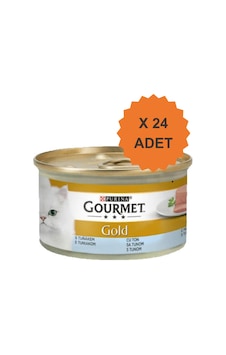 Gourmet Gold Kıyılmış Ton Balıklı Yetişkin Kedi Yaş Maması 85gr X 24 Adet Gourmet Gold Kıyılmış Ton Balıklı Yetişkin Kedi Yaş Maması 85gr X 24 Adet