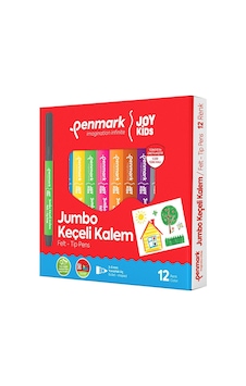 Penmark Süper Yıkanabilir 12'li Jumbo Keçeli Kalem Seti Penmark Süper Yıkanabilir 12'li Jumbo Keçeli Kalem Seti