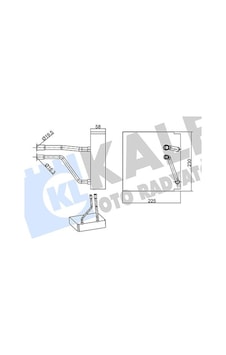 Klima - 582 - Evaporator Ford - Dpmıx-hb - Fiesta 02- Klima - 582 - Evaporator Ford - Dpmıx-hb - Fiesta 02-