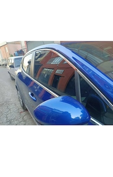 Renault Clio 5 Hb - Cam Çıtası 4 Parça Krom Renault Clio 5 Hb - Cam Çıtası 4 Parça Krom