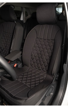 Seat Leon Lüx Oto Koltuk Minderi Ön 2'li Set Elegance Serisi Siyah Seat Leon Lüx Oto Koltuk Minderi Ön 2'li Set Elegance Serisi Siyah