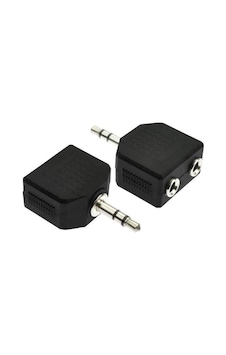 Wellhise 1x2 - 3.5mm Stereo Jak Çoğaltıcı Kulaklık Giriş Çoğaltıcı