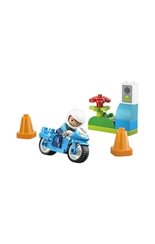 Kasabası Mavi Polis Motosikleti 10471