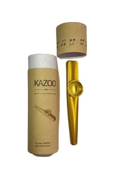 Toga Kutulu Metal Kazoo Sarı Toga Kutulu Metal Kazoo Sarı