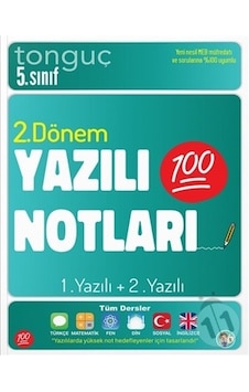 Tonguç Yayınları 5.Sınıf 2.Dönem Yazılı Notları Tonguç Yayınları 5.Sınıf 2.Dönem Yazılı Notları