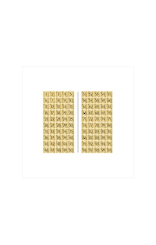 Metal Kapı Masa Dolap Numarası Levha 7x7cm Altın Renk 100 Adet 1 100 Metal Kapı Masa Dolap Numarası Levha 7x7cm Altın Renk 100 Adet 1 100