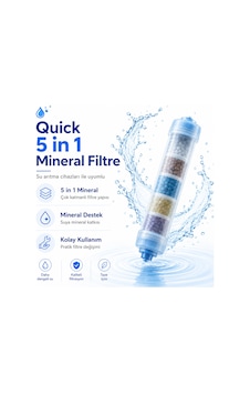 Quick 5 İn 1 Mineral Su Arıtma Filtresi 408694093