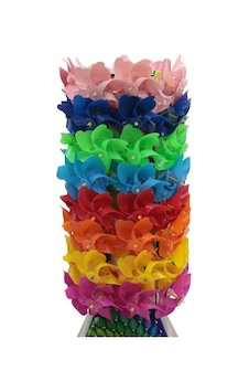 Mini Rüzgar Gülü 6 Kanat 10 Cm Mini Rüzgar Gülü 6 Kanat 10 Cm