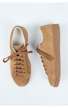 Krahe Chazz Erkek Hakiki Deri Bağcıklı Kum Sneakers Krahe Chazz Erkek Hakiki Deri Bağcıklı Kum Sneakers