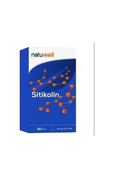 Natuwell Sitikolin Takviye Edici Gıda 30 Kapsül Natuwell Sitikolin Takviye Edici Gıda 30 Kapsül