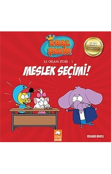 Kral Şakir Meslek Seçimi-İlk Okuma Kitabı 1 - Varol Yaşaroğlu - Eksik Parça Kral Şakir Meslek Seçimi-İlk Okuma Kitabı 1 - Varol Yaşaroğlu - Eksik Parça