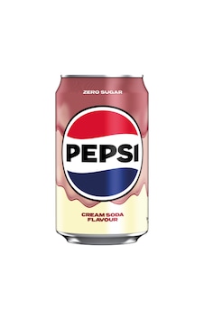 Pepsi Cream Soda Flavour Zero Sugar 330ml Pepsi Cream Soda Flavour Zero Sugar 330ml