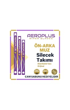 Aeroplus Opel Combo Ön Arka Muz Silecek Takımı 1994-2001 Aeroplus Opel Combo Ön Arka Muz Silecek Takımı 1994-2001