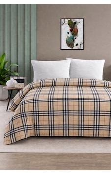 Çift Kişilik Pike Yatak Örtüsü %100 Pamuk 220x230 Bej Çift Kişilik Pike Yatak Örtüsü %100 Pamuk 220x230 Bej