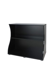 Fluval - 1 - Flex 123l İçin Siyah - Aconcept - Açık Dolap