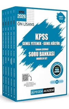 Pegem 2026 Kpss Ön Lisans Soru Bankası Çözümlü Modüler Set Pegem Akademi Yayınları Pegem 2026 Kpss Ön Lisans Soru Bankası Çözümlü Modüler Set Pegem Akademi Yayınları