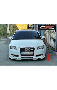 Audi A3 8p Ön Tampon Eki Fiberglass Boyasız Audi A3 8p Ön Tampon Eki Fiberglass Boyasız