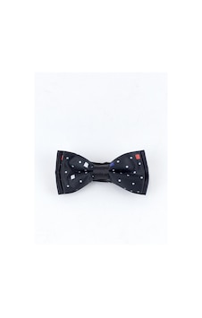 Minipomes Unisex Standart Boy Desenli Çocuk Papyonu Siyah Minipomes Unisex Standart Boy Desenli Çocuk Papyonu Siyah