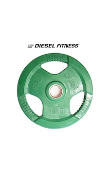 Diesel Fitness Rop 4 Olimpik Kauçuk Flanş - Plaka 10kg Yeşil Diesel Fitness Rop 4 Olimpik Kauçuk Flanş - Plaka 10kg Yeşil