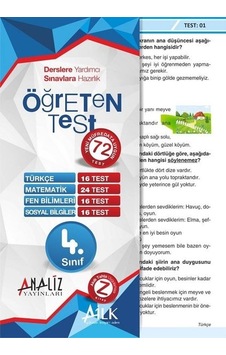 4.Sınıf Öğreten Yaprak Test