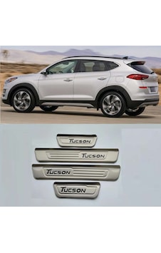 Hyundai Tucson 2015 2020 Dış Kapı Eşiği Krom