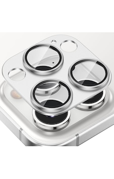 Apple Uyumlu iPhone 16 Pro/16 Pro Max Lens Koruyucu Halka Set-al3130 Gümüş Apple Uyumlu iPhone 16 Pro/16 Pro Max Lens Koruyucu Halka Set-al3130 Gümüş