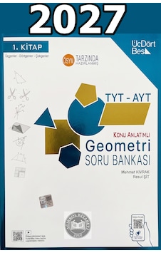 2026-2027 Müfredatına Uygun Geometri Tyt-ayt Konu Anlatımlı Soru Bankası Yeni Basım Üçdörtbeş Yayınları 9786058116238 2026-2027 Müfredatına Uygun Geometri Tyt-ayt Konu Anlatımlı Soru Bankası Yeni Basım Üçdörtbeş Yayınları 9786058116238