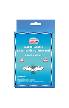 Autokİt Kaza Tespit Tutanak Seti Kalemli