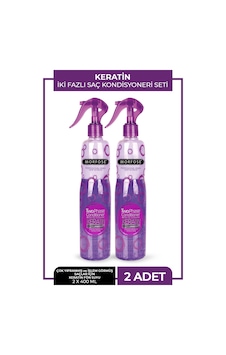 2x400 Ml Keratin Içeren Çift Fazlı Fön Suyu 2x400 Ml Keratin Içeren Çift Fazlı Fön Suyu