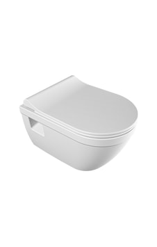 Kale Idea Açık Montaj Kanalsız Akış Asma Klozet + Ultra Slim Yavaş Kapanan Klozet Kapağı Beyaz Kale Idea Açık Montaj Kanalsız Akış Asma Klozet + Ultra Slim Yavaş Kapanan Klozet Kapağı Beyaz