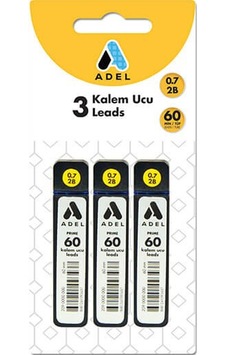 Adel Prime Kalem Ucu 3 Lü Blister