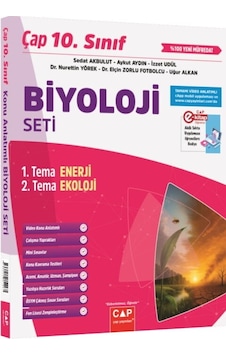 Çap Yayınları 10. Sınıf Biyoloji Seti Çap Yayınları 10. Sınıf Biyoloji Seti