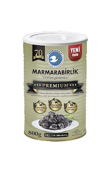 Marmarabirlik Premium 2XL Doğal Salamura Siyah Zeytin 800 G Marmarabirlik Premium 2XL Doğal Salamura Siyah Zeytin 800 G