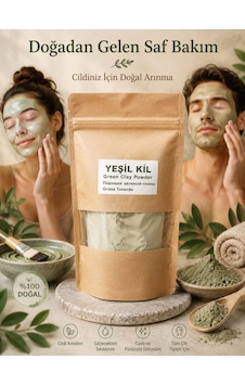 Yeşil Kil 200 Gr Toz