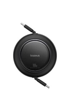 Baseus P10364500113-00 Free2 Pull Mini Kablolu Usb-c 100w Şarj Kablosu Siyah