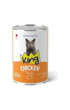 King Gravy Tavuklu 400 Gr Yetişkin Konserve Kedi Maması