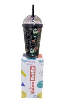 450 Ml Pipetli Bardak 2462 Çok renkli