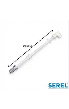 Klozet Taharet Çubuğu - 29.5cm Beyaz Klozet Taharet Çubuğu - 29.5cm Beyaz