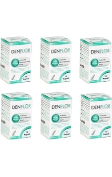 Denflor Probiyotik 6 x 10 Kapsül Denflor Probiyotik 6 x 10 Kapsül