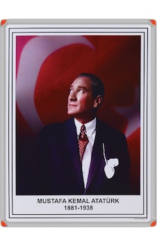 Panda 35 x 50 CM Atatürk Portresi Tablo Pano Alüminyum Çerçeve - pan411 Panda 35 x 50 CM Atatürk Portresi Tablo Pano Alüminyum Çerçeve - pan411