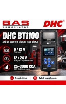 Bt1100 Akü Test Cihazı 6v 12v 40-2000 Cca Termal Yazıcılı Bt1100 Akü Test Cihazı 6v 12v 40-2000 Cca Termal Yazıcılı