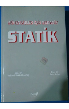 Statik Mehmet Hakkı Omurtag -Reha Artan 1998 Yılı Basım Statik Mehmet Hakkı Omurtag -Reha Artan 1998 Yılı Basım