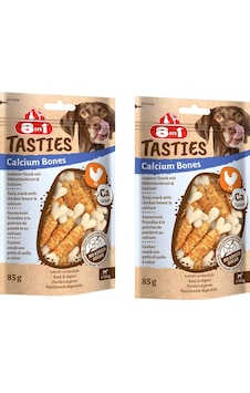 8in1 Tasties Calcium Bones Tavuk Sargılı Kemik Köpek Ödülü 85 Gr. X 2 Adet 8in1 Tasties Calcium Bones Tavuk Sargılı Kemik Köpek Ödülü 85 Gr. X 2 Adet