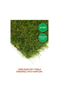 Suni Çim Halı Serisi - Yeşil - 50 Mm - Çim Saha Kalitesi 200x200-4m² Diğer Suni Çim Halı Serisi - Yeşil - 50 Mm - Çim Saha Kalitesi 200x200-4m² Diğer