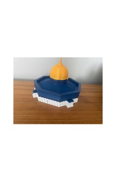 Mescidi Aksa Maketi Büyük Boy Mavi Mescidi Aksa Maketi Büyük Boy Mavi