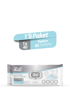 Mop Temizleme Havlusu 1 Paket 40 Yaprak Mop Temizleme Havlusu 1 Paket 40 Yaprak