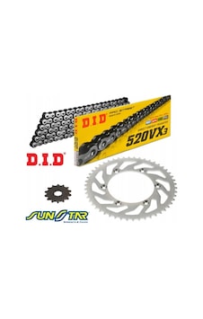 Zincir Dişli Seti Ktm Duke 200 (2012-2014) Vx3 450589499 Zincir Dişli Seti Ktm Duke 200 (2012-2014) Vx3 450589499