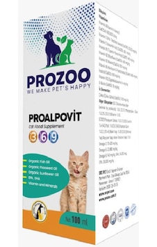 Prozoo Proalpovit Kedi 100 ML