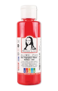 Südor Mona Lısa Sıvı Yapıştırıcı Slıme 70 Ml. Kırmızı